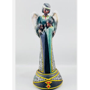 Parastone Enesco Angel mom Protector Music Box Wind Beneath My Wing African love